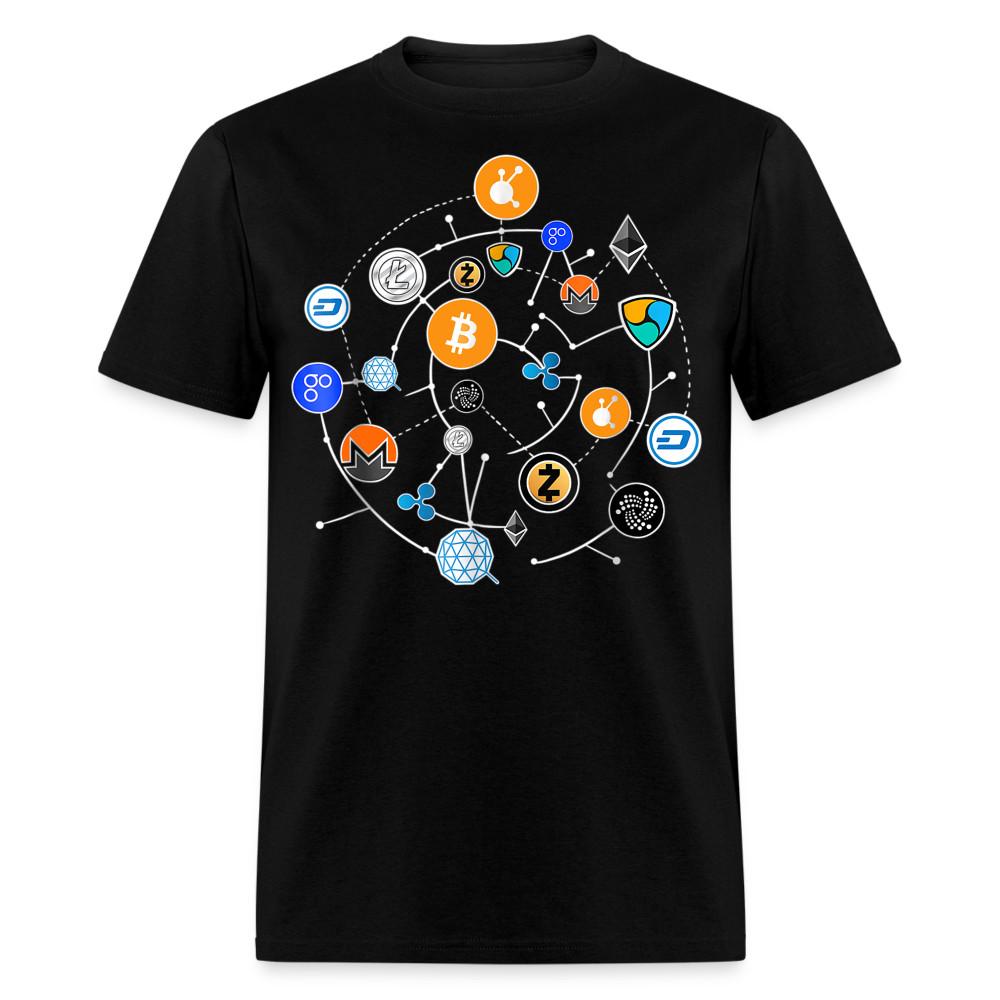 Bitcoin Shirt BTC ETH LTC XMR Hodlers Decentralized Crypto Altcoin T-Shirt S-6XL
