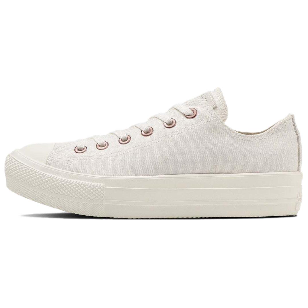 

New Converse All Star Light Abrasion Resistant Breathable Low top Canvas Shoes Women s White Japan Version 31312002 38