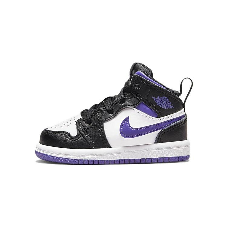 (TD) Air Jordan 1 Mid  Dark Iris  Baby 640735-095 EU 19.5