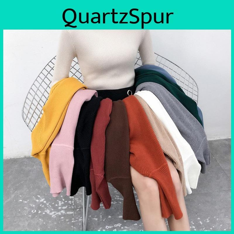 Sweater Women With A Turtleneck Base Shirt Autumn And Winter New Long Sleeve Warm Slim Solid Color Sweater