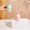 Interactive Electric Cat Toy USB Intelligent Rolling Ball Interactive Toys Funny Stick Silicone Rotate Mouse Tail Kitten Teaser