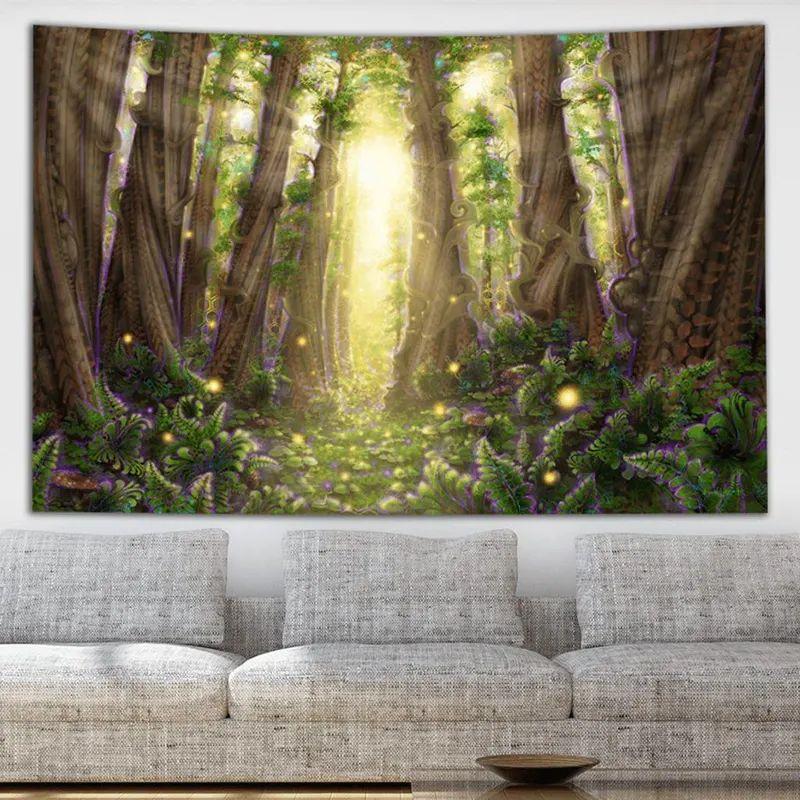 Simon Hajduk s Dream Glade Metta Tapestry 75x100 чёрный