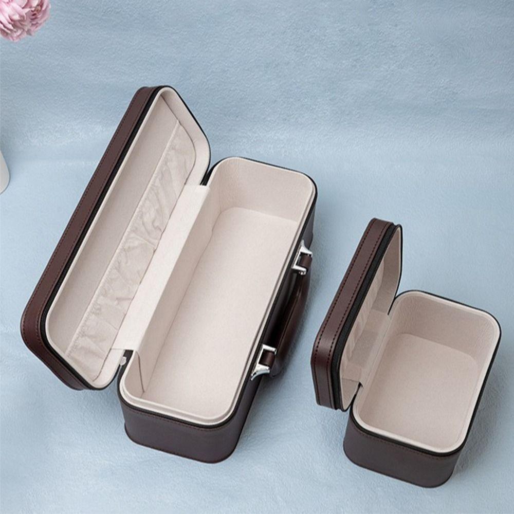 Vintage Wristwatch Holder PU Leather Bracelet Storage Boxes Antique Collection
