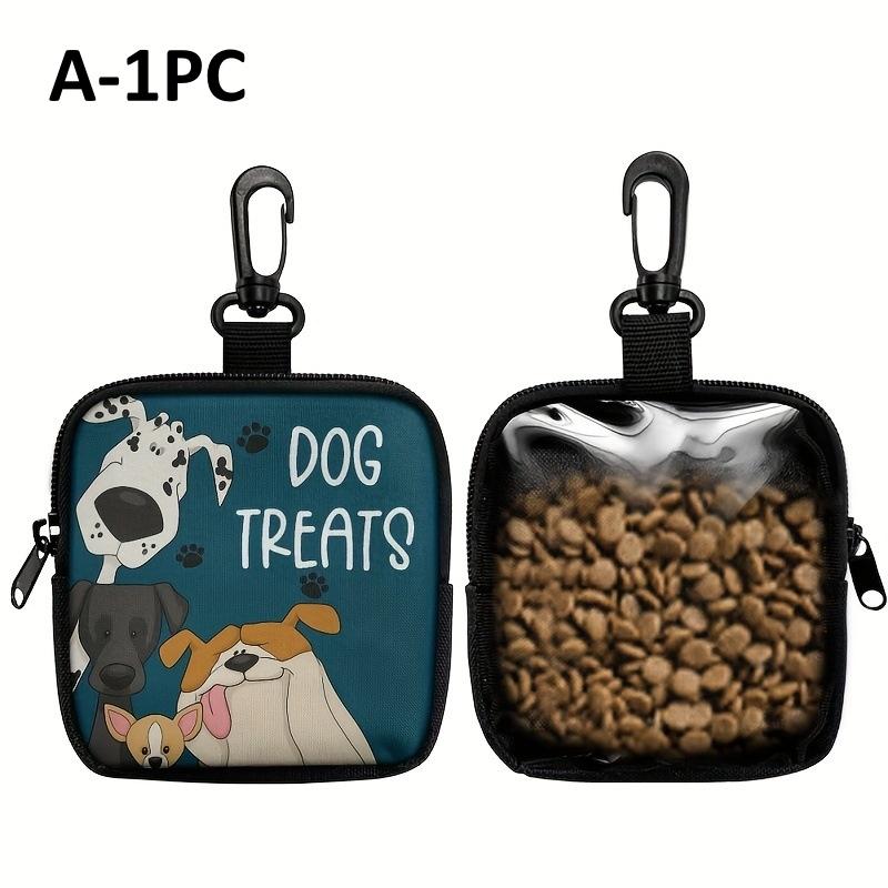 

DIY Dog Treat Pouch Pocket Sized Pet Puppy Training Pouch for Dog Training Behavior Aids, Waterproof Nylon Fabric Dog Poop Bag