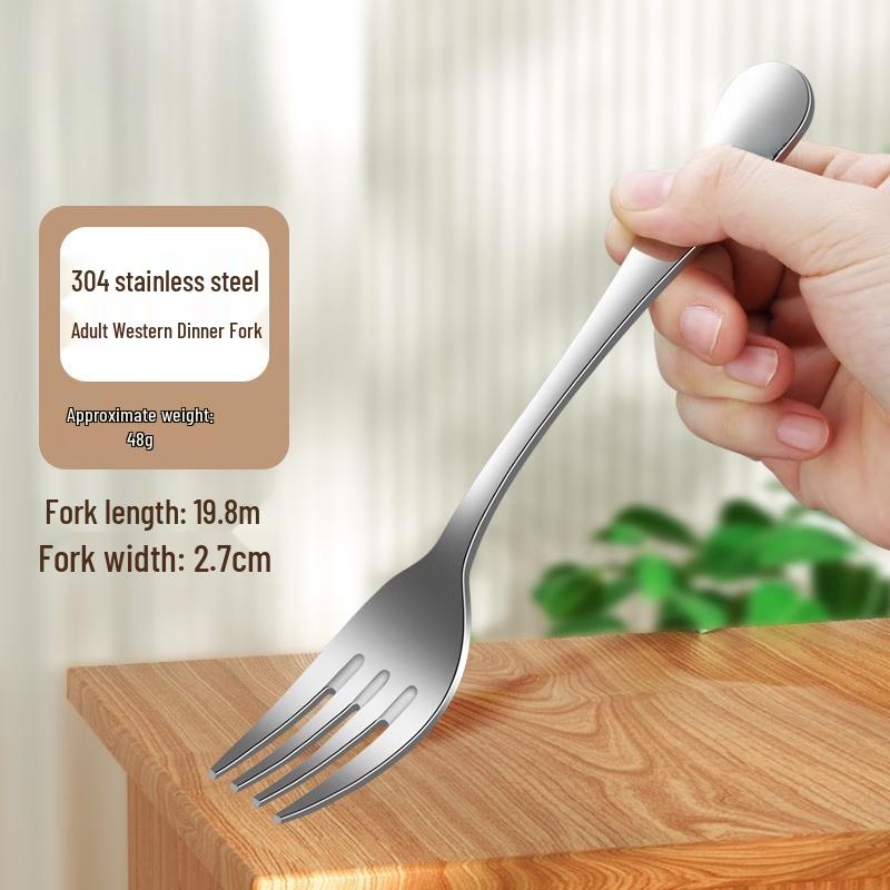 

Thickened SUS304 Stainless Steel Dinner Fork