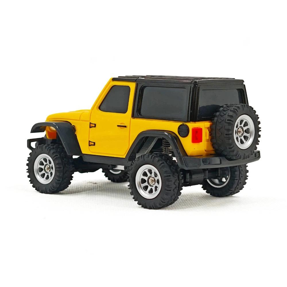 JIABAILE 1/36 Ölçek 3601 3602 4WD Arazi Mini RC Paletli RTR 2.4G Orantılı Uzaktan Kumandalı SUV Araç Tırmanma Kamyonu