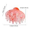 Manual Massage Comb Handheld Travel Ergonomic Versatile Portable Round Scalp Massager Full Body Massage Tool for Thigh Back Neck
