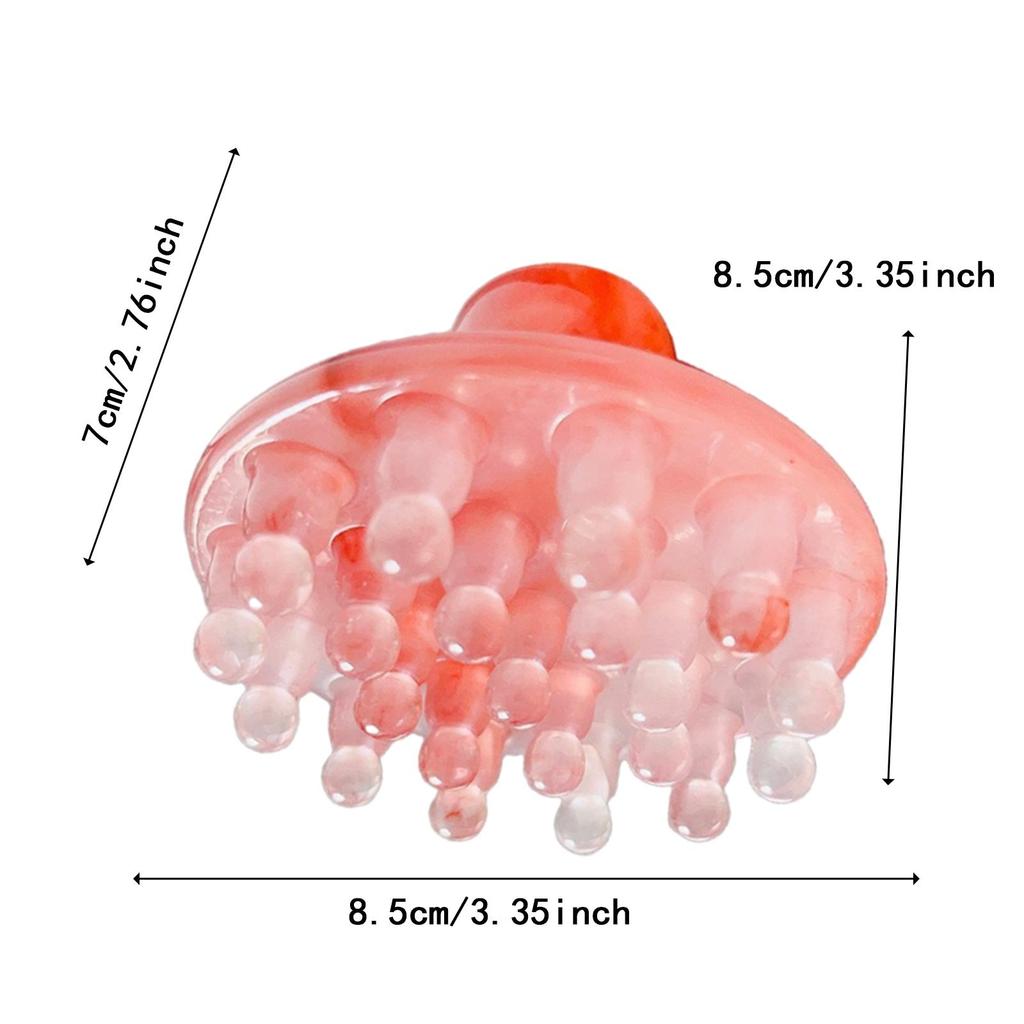 Manual Massage Comb Handheld Travel Ergonomic Versatile Portable Round Scalp Massager Full Body Massage Tool for Thigh Back Neck