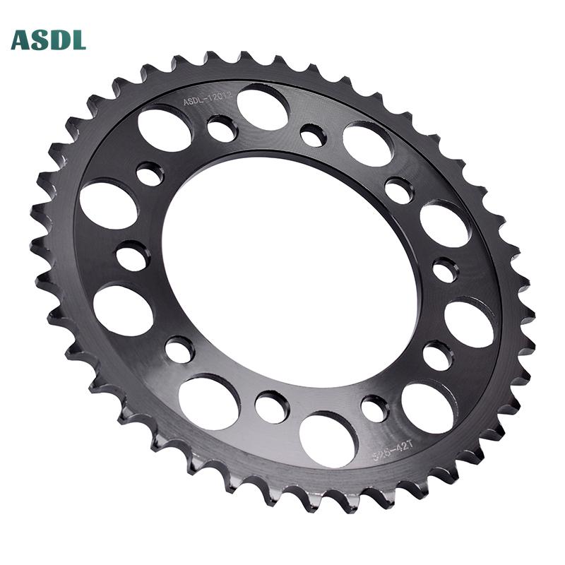 525 42T 16T Tooth Motorcycle Front and Rear Sprocket for CB600 CBF600 CBR600 CBR 600 CB650 CBR650 CBR900RR XL1000 CMX1100 Rebel