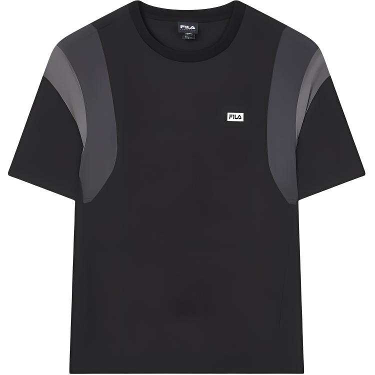 

New FILA T Shirts Men s Jet Black F71M429105F-BK 170/92A/M