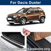 Car Trunk Sill Anti-scratch Guard Strip For Dacia Duster - Rear Bumper Rubber Protector Decorative Cover Sticker