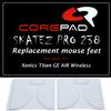 Corepad Skatez PRO Xenics Titan Mouse Soles for GE AIR Wireless (2-Pack)