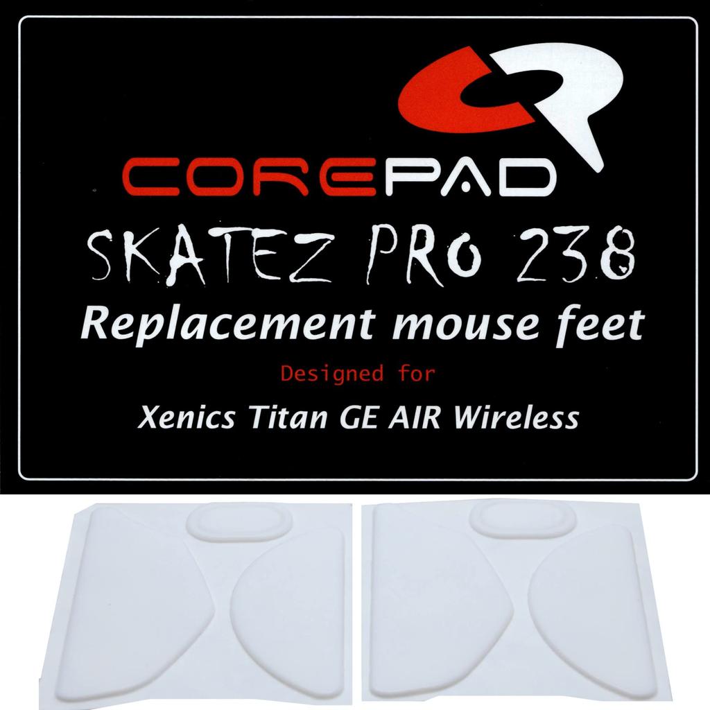 Corepad Skatez PRO Xenics Titan Mouse Soles for GE AIR Wireless (2-Pack)