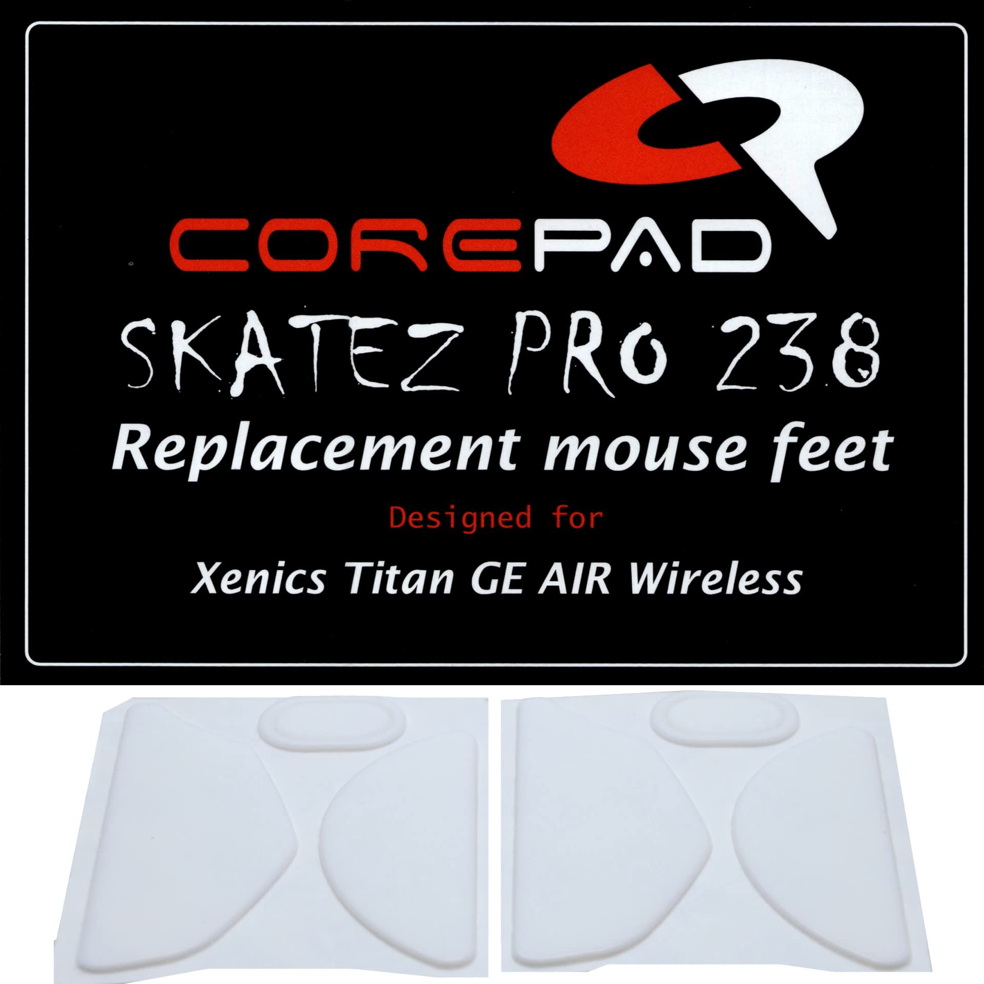 

Corepad Skatez PRO Xenics Titan Mouse Soles for GE AIR Wireless (2-Pack)