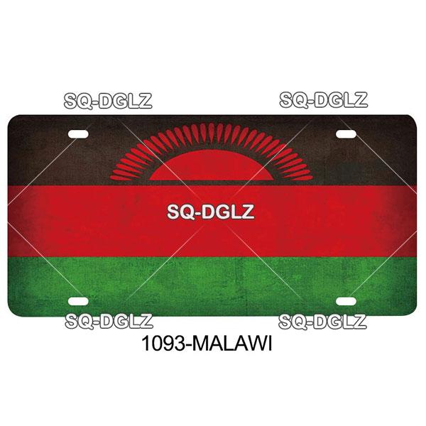 [SQ-DGLZ] M-P Country Flag 15x30cm Metal Sign Vintage Plaque Tin Sign Wall Decor For Bar Pakistan/Netherlands/Malaysia