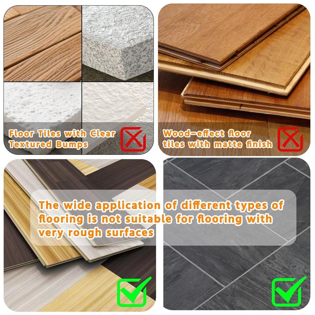 Floor Gap Fixer Tool,Plank Grabber with 4.84'' ,Suction Cup for Laminate Wood Tile Vinyl