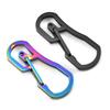 Multifunctional Carabiner for Key Ring Clip for Titanium Plating for Key Chain Holder Bottle Opener for Home, Office, Ca