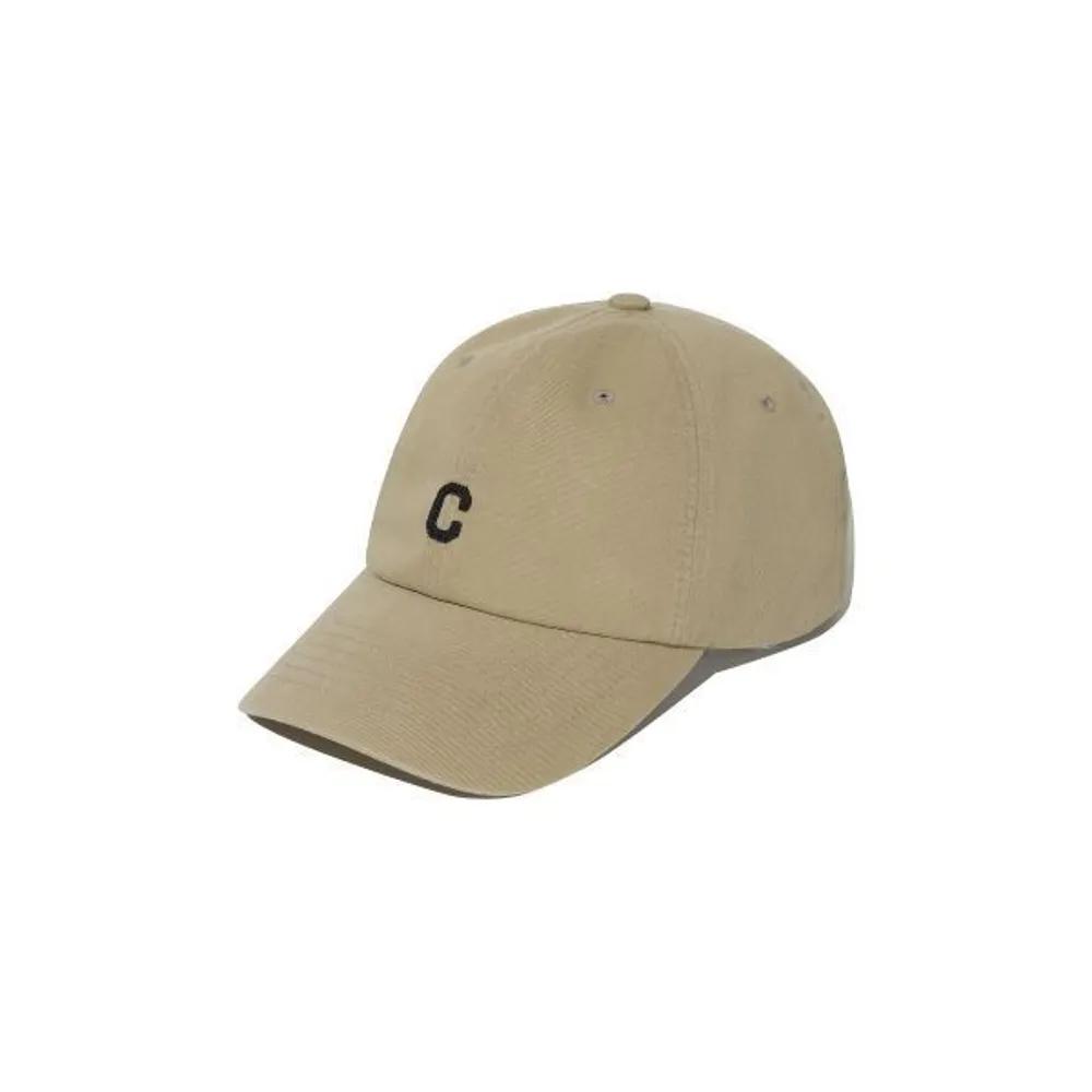 Small C Logo Flat Embroidery Standard Fit Ball Cap Bay 01 F