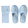 Toilet Paper Holder Cover and Slippers (2-Piece Set) In Blue, Nordic Style, Sky Blue, Oka, Blooming Season
