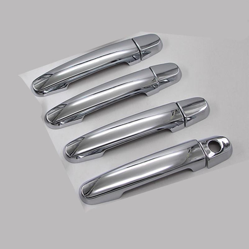 

Высококачественная хромированная крышка дверной ручки из АБС-пластика для Toyota Yaris Vios 2006 2007 2008 2009 2010, для Toyota Corolla 2003-