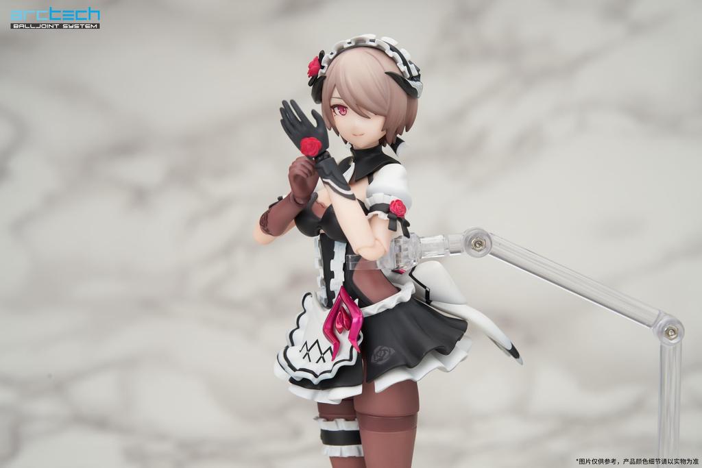 Honkai Impact 3rd Dark Rose ARCTECH Movable Series Scale PVC ABS Painted Movable Figure Rita Ver. 1/8 &