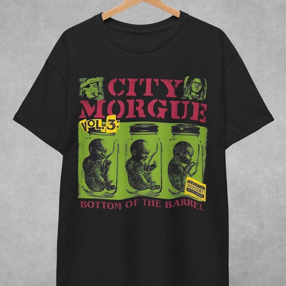 City Morgue Bottom of The Barrel Album TShirt  Zillakami Merch  Sosmula Merch Unisex T-Shirt XXXL