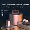 Two-button Customize Mini Keyboard Bluetooth 2.4Ghz Wireless RGB  Macro Programming Mechanical Keyboard Hot-swappable