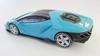 Bunka Original Scale Mini Car Series Lamborghini Centenario Finished Product 1/64 Blue/Black