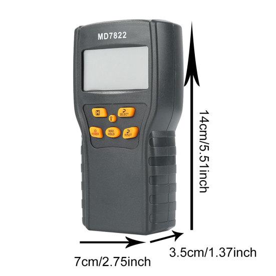 MD7822 Digitales Getreide-Mais-Reis-Feuchtigkeits-Temperaturmessgerät LCD-Feuchtigkeitstester