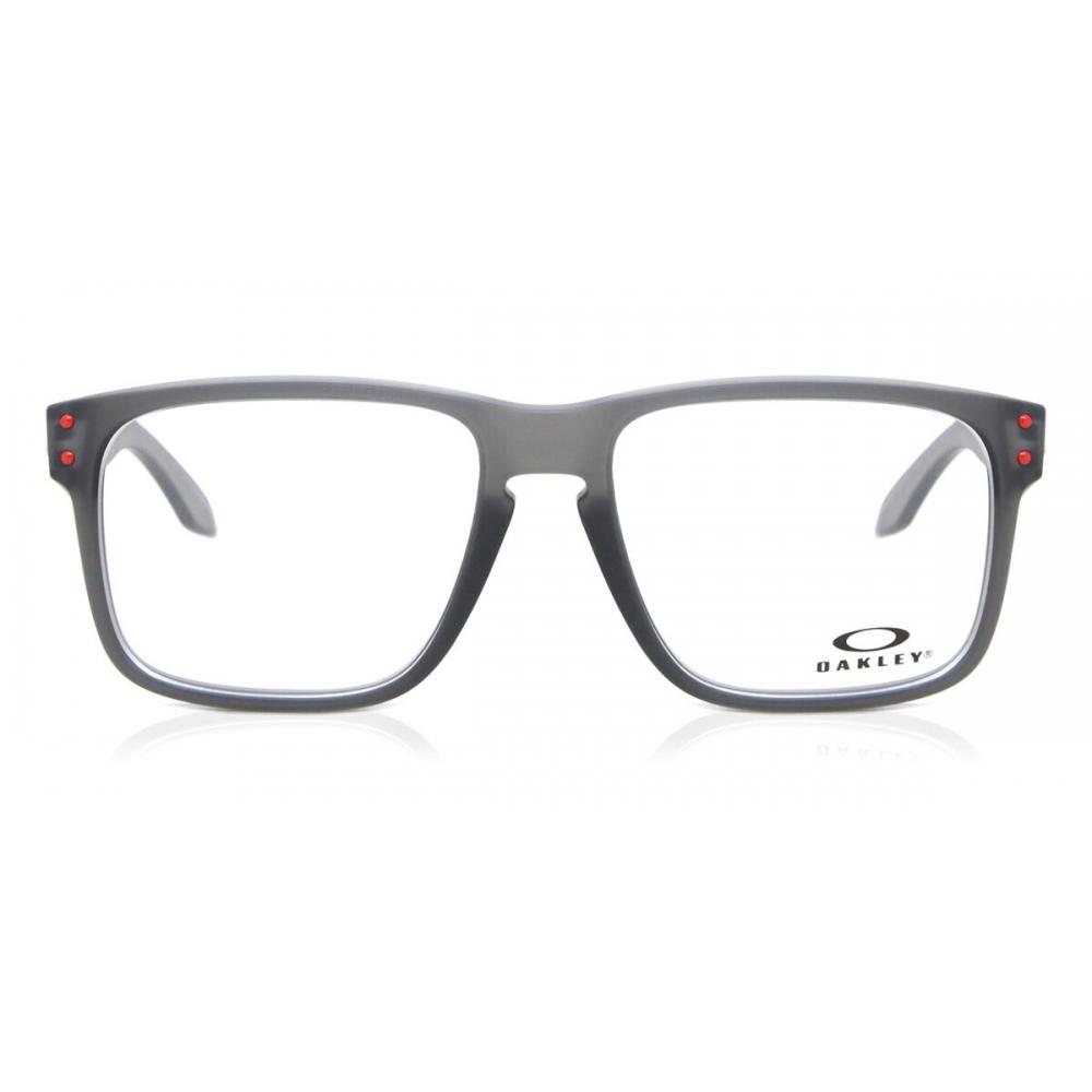 

Oakley Ox8100f Holbrook Rx Asian Fit 810002 Men Eyeglasses Satin Smoke Grey/58