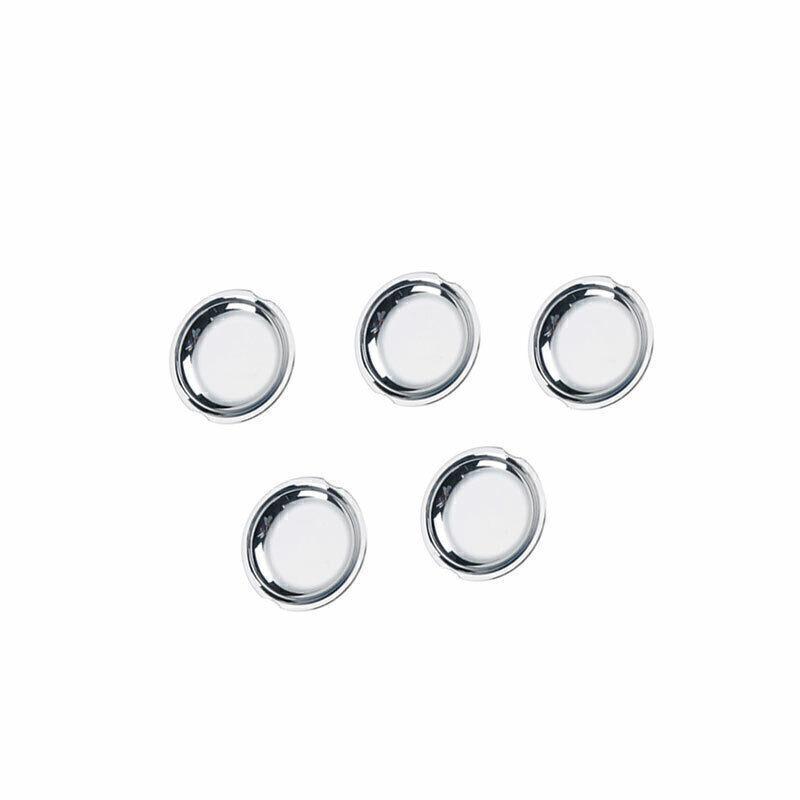 For Jeep Wrangler JK 4DR 2007-2017 Bright Chrome Exterior Side Door Bowl Cover