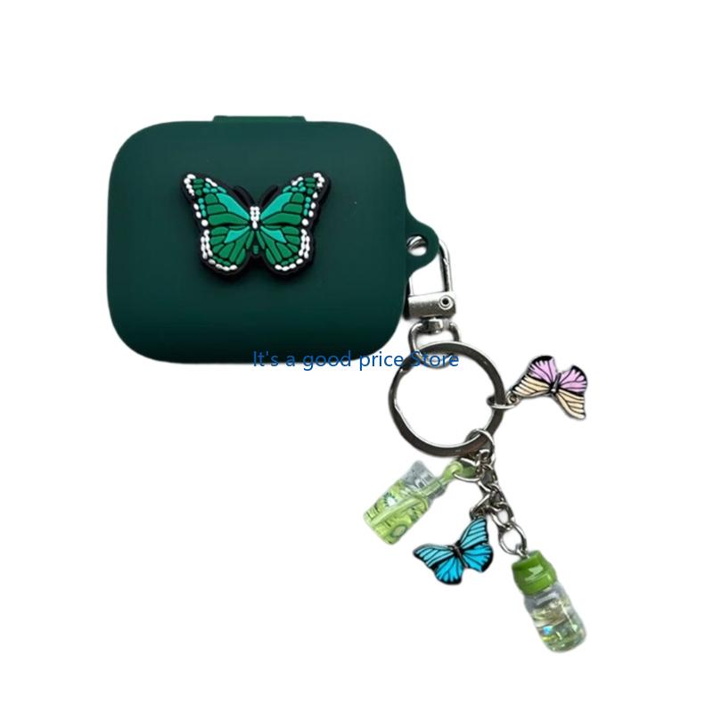 

Headphone Skin Silicone Housing Case Dustproof Water Resistant Protective Cover Damage Prevention Sleeve for Buds Air 7 темно-зеленого