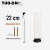 Adjustable Ribbed Bed Frame Support Legs - T-Shaped Accessories