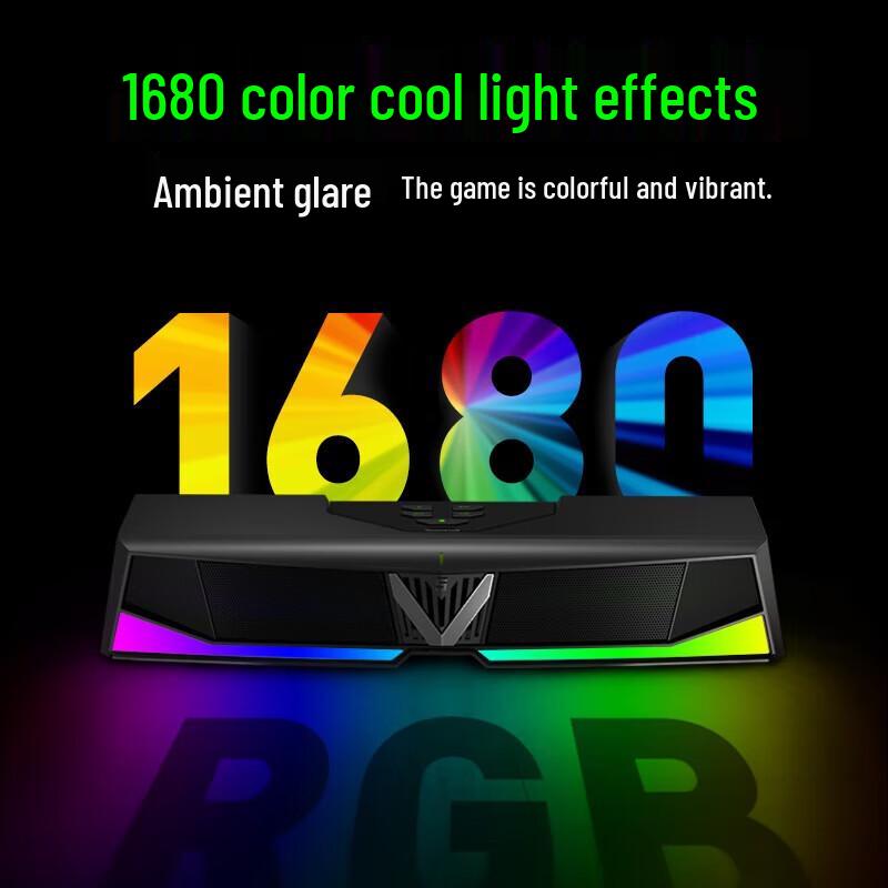 NEWMINE V5 Gaming Computer Soundbar Speaker