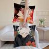 1Pcs H-Hell'S Paradises Anime Style Cushion Cover Pillowcase Short Plush Invisible Zipper Room Sofa Cushion Cover