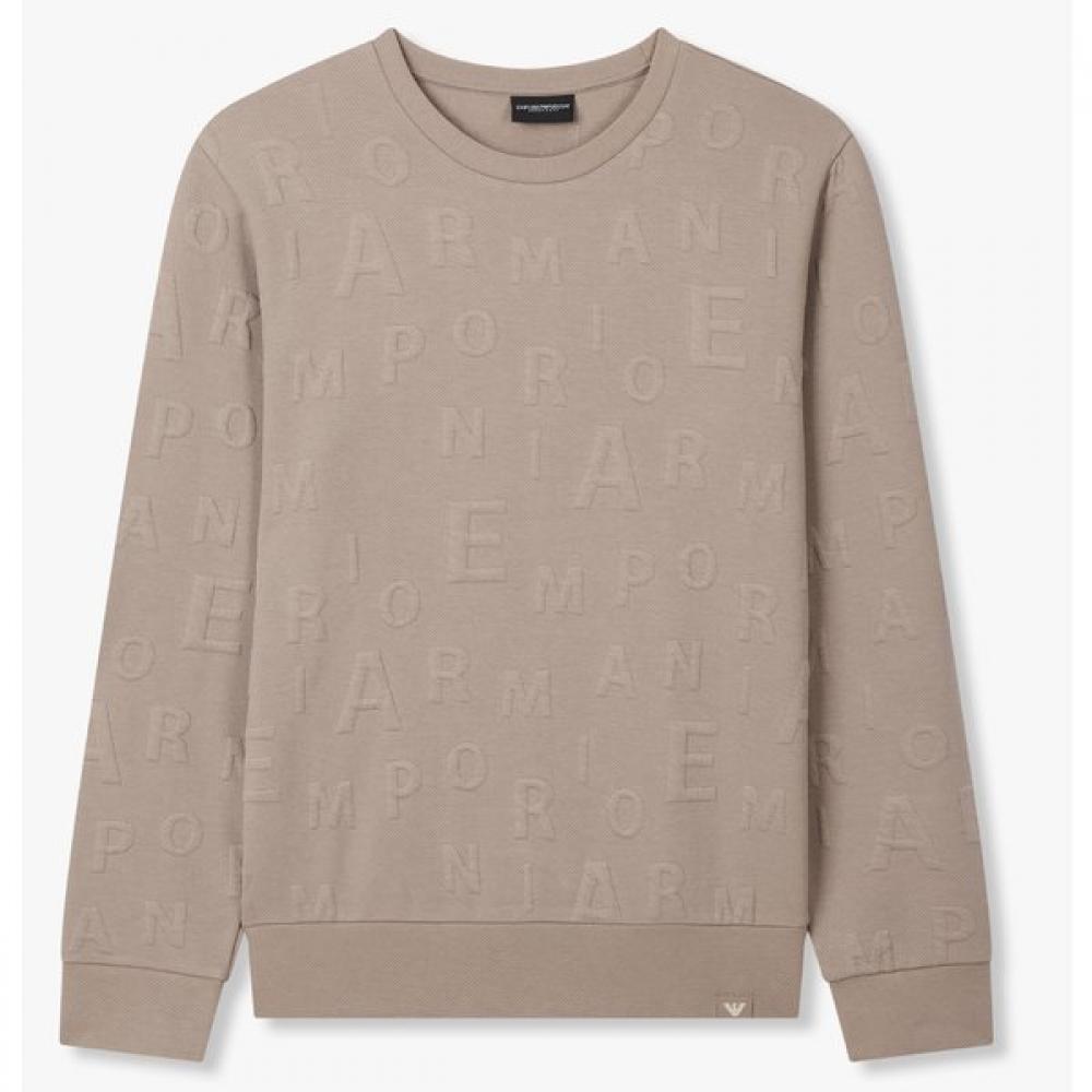 Мужская толстовка Emporio Armani S с тиснением Алфавит 0815336017 XL