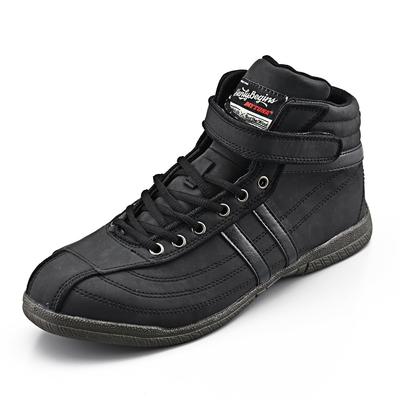 Daytona HBS-001 High-Cut Riding Shoes, Motorcycle Safety Shoes, Black, Size 26.5cm, 97211