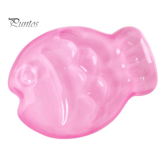 Sweat-resistant Mouse Pad Ergonomic Wrist Guard Anti-Slip Transparent Design Creative Shape Silicone Cooling Support Elbow Cushion Cute Clear