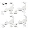 Space Saving Wall Hooks 4PCS Cat Shaped Hangers for Pegboard, Organizer Decorative Storage Easy Install Pegboard Hooks, Stable PLA Structure