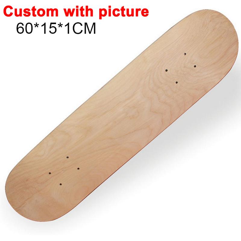 7-9 lager lönn skateboarddäck dubbel rocker mini cruiser dansskateboards naturligt lönnträ skatebräda hög elasticitet