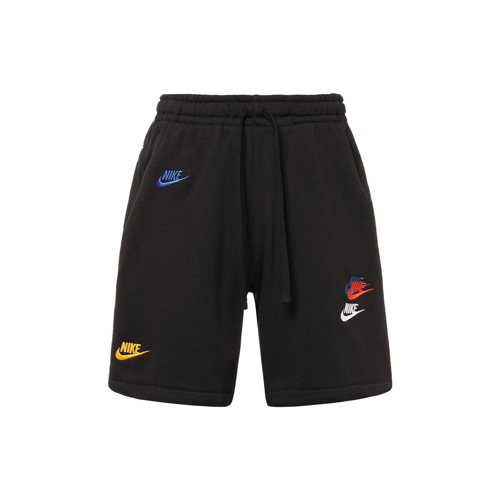 Nike NSW Spe+ Ft Breathable Embroidered Letter Casual Shorts Men Bottoms Black DD4683-010