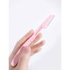 1pc Eyebrow Trimmer Set Stainless Steel Curved Eyebrow Razor Eyebrow Scissors With Comb, Beauty Tool For Beginners Suitable