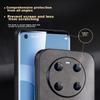 Huawei Mate 40 Phone Case, Huawei Mate 40E Protective Cover, Shockproof Lens Full Protection Soft, Simple Silicone Outer Case, WoAnd Style, Black