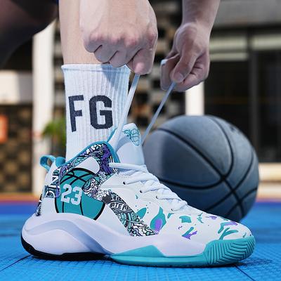 Basketbol Ayakkabıları Erkek İlkbahar Yaz Genç Çift Spor Ayakkabıları Öğrenci Spor Yarışması Eğitim Ayakkabıları Erkek Moda Trend Ayakkabılar