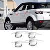 For Range Rover Evoque 2012-2019 Chrome Exterior Side Door Bowl Cover Trim 4pcs
