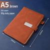 Custom Logo A5 Notebook with Buckle - Learning Planner, Office Business Stationery, Record Book, Gift Box