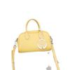 Genuine Leather Fashionable Hand-held Crossbody Bag Casual Bowling Bag Women's Versatile Single-shoulder Bag