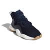 Adidas Originals Crazy BYW J Cushioning Mid top Basketball Shoes Navy Blue White Teenagers F34358