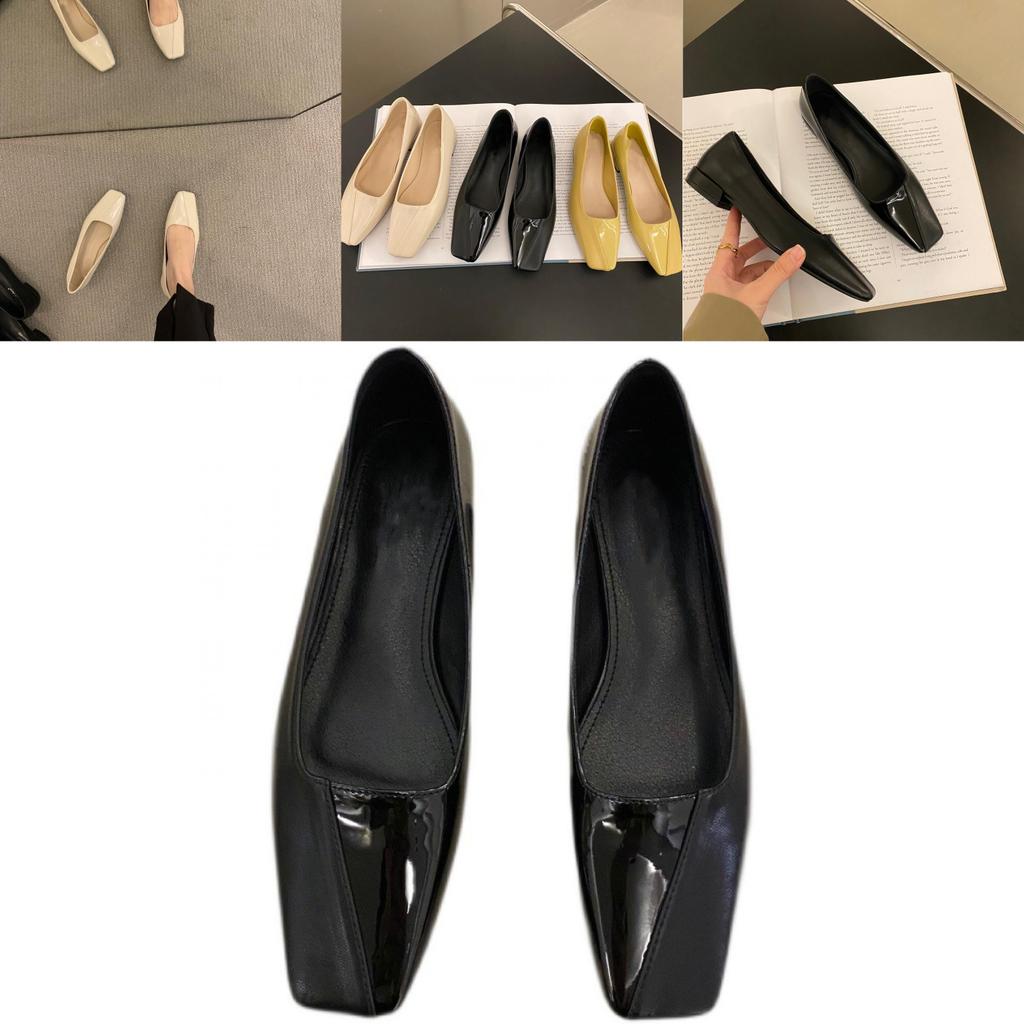Classic Mary Jane Shoes For Women With Rubber Sole And Mid Heel For Daily Comfort
