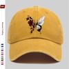 pc Butterfly And Floral Pattern Printed Baseball Cap Home Leisure Decor Papa Hat Truck Driver Sun Hat Washable Adjustable He